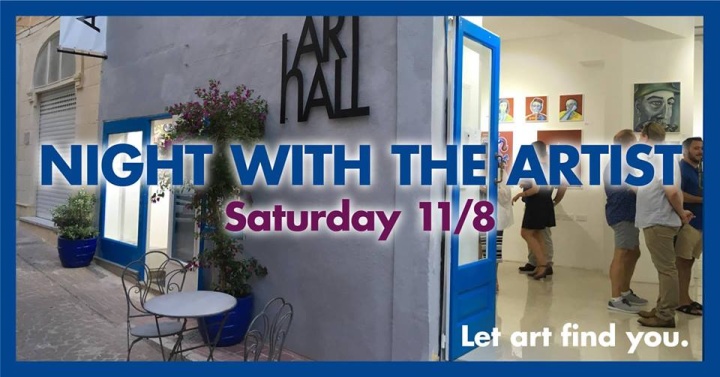 gozonews.com: Meet the artist Tomas Hed at ArtHall open evening this Saturday