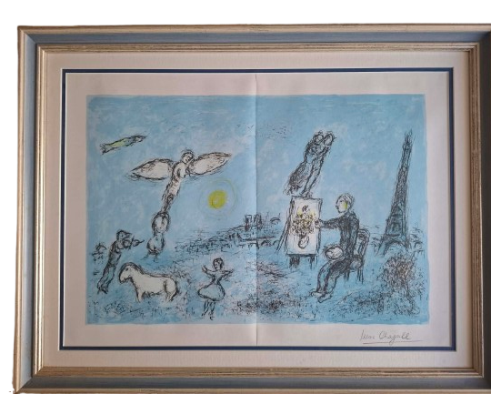 Chagall - Le Peintre et son Double (The Painter and His Double)